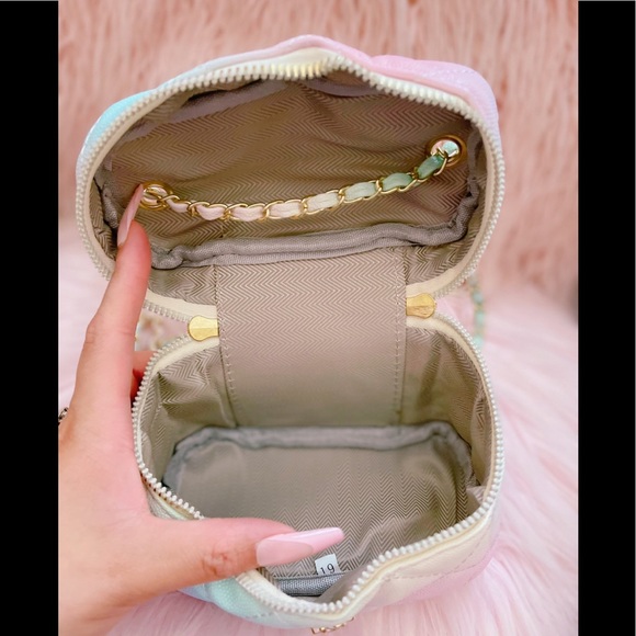 Pastel quilted mini bag NWT - Picture 3 of 3